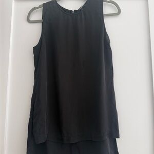 Theory Black Sleeveless Blouse - Size Small